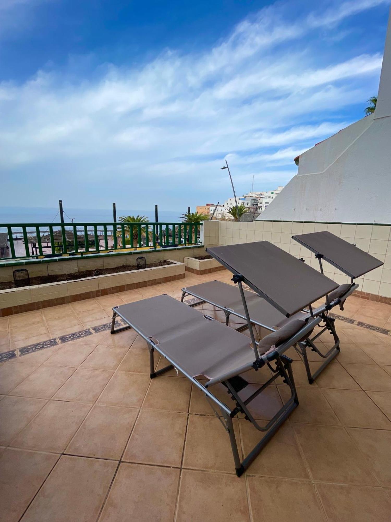 Apartament 1st Line Sea View&Pool - Plaza Puerto de Santiago  Zewnętrze zdjęcie